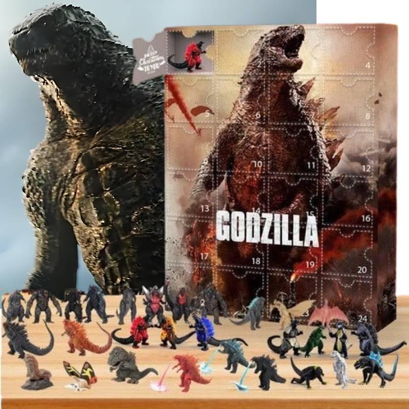 Godzilla Adventní kalendář Vzrušující odpočítávání svátků Sběratelská hračka pro fanoušky