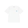 MLB Cashew Flower T Shirts Unisex White Crew Neck Moderate Straight Fit 3ATS52023-50IVS