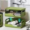 Perforated Board Foldable Storage Baskets Dopamine Folding Storage Crate Desktop Bookshelf  Home