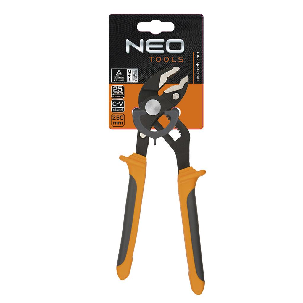 Pipe Pliers 250 Mm, Range 0-42 Mm