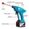 288/388VF Cordless High Pressure Car Washer Guns 1000W Handheld Auto Spray Powerful Car Washer Garden Water Jet 30000mAh Battery