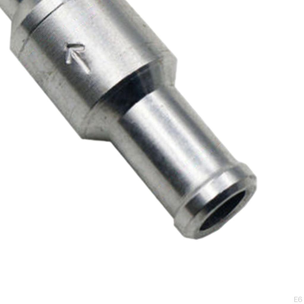 6-12mm Inline Non-return Check Valve Auminium Fuel Water Gas Air Vacuum