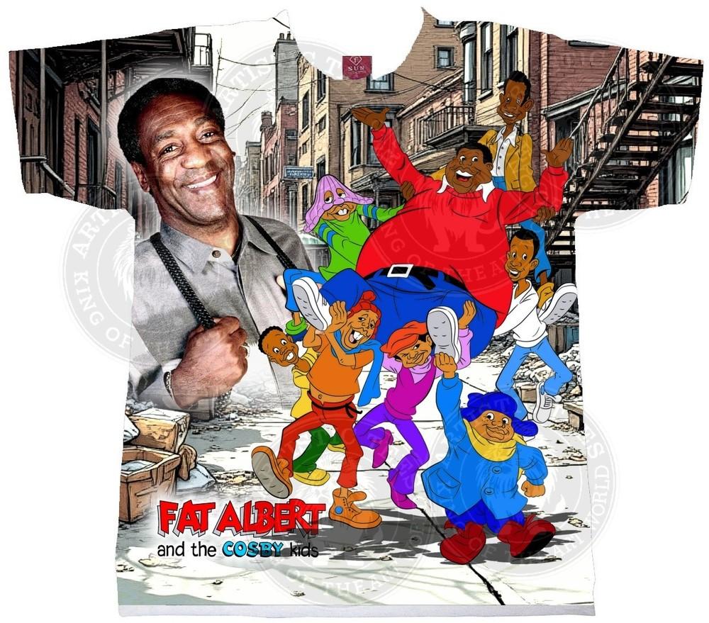 FAT ALBERT  T-SHIRT. BILL COSBY SHIRT. THE COSBY SHOW APPAREL TEE. Unisex T-Shirt XXXXL