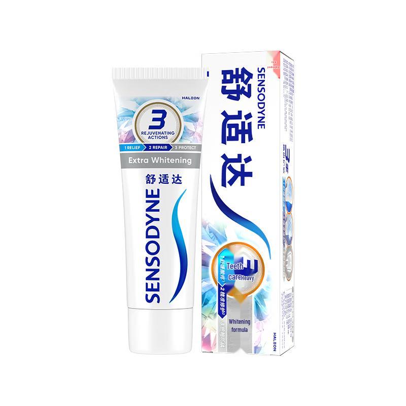 Зубная паста Sensodyne для чувствительных зубов с отбеливающим эффектом