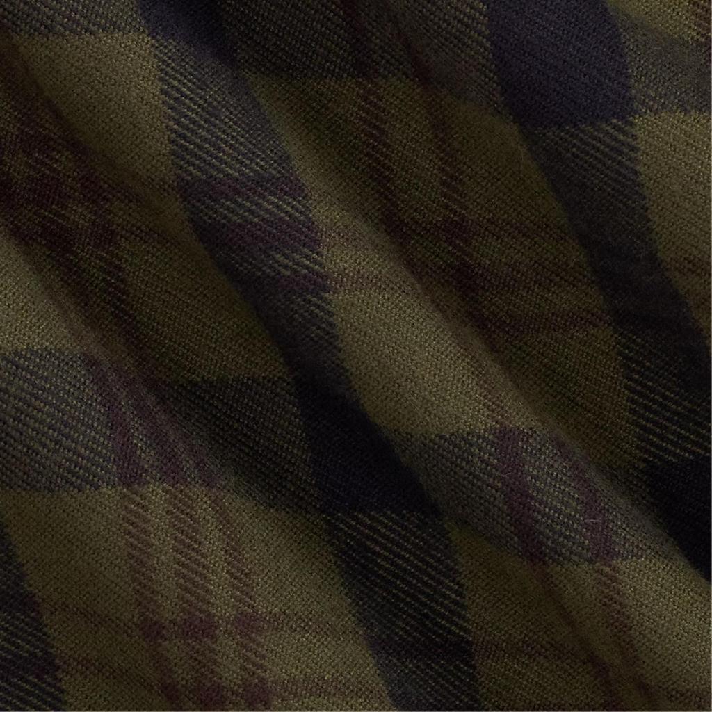 Polo Ralph Lauren FW25 Classic Fit Plaid Brushed Cotton Henley Long Sleeve Shirt Men shirts 710980241-001