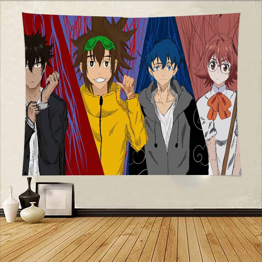 The GGod Of High School Tapestry Wall Hanging Printed Polyester Tapestry INS Decoration Wall Decor