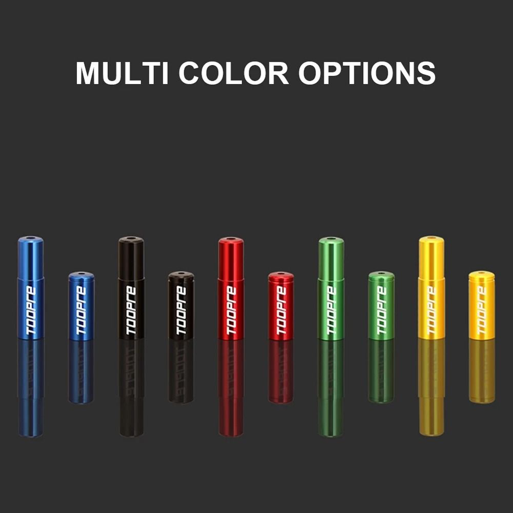 Rohrstopfen Mountainbike Schaltzüge Endkappen 4mm/5mm Fahrrad Kabelkappen Fahrrad Bremskabel Endkappen