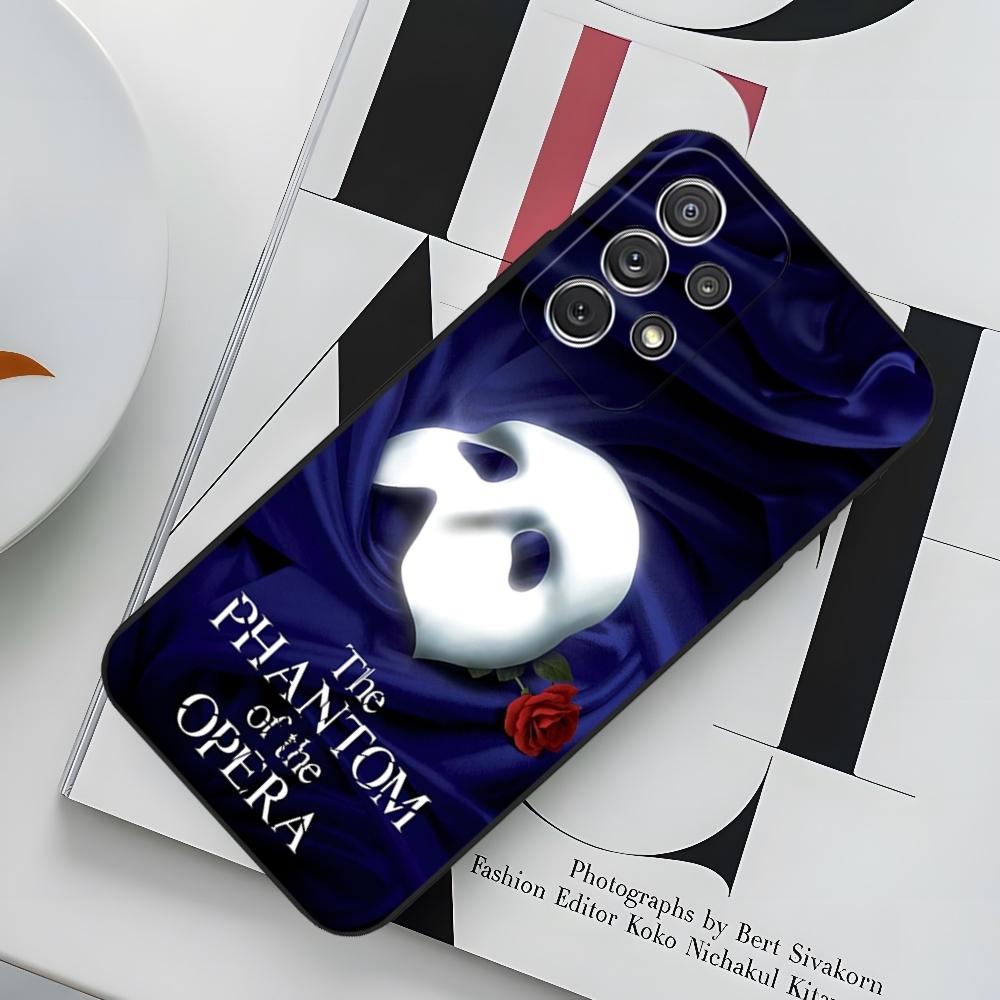 

The Phantom Of The Opera Phone Case for Sumsung Galaxy S24 S23 S22 S21 S20 A24 A34 N20 M54 A54 A53 Fe Plus Ultra Black Soft Cove samsung s24
