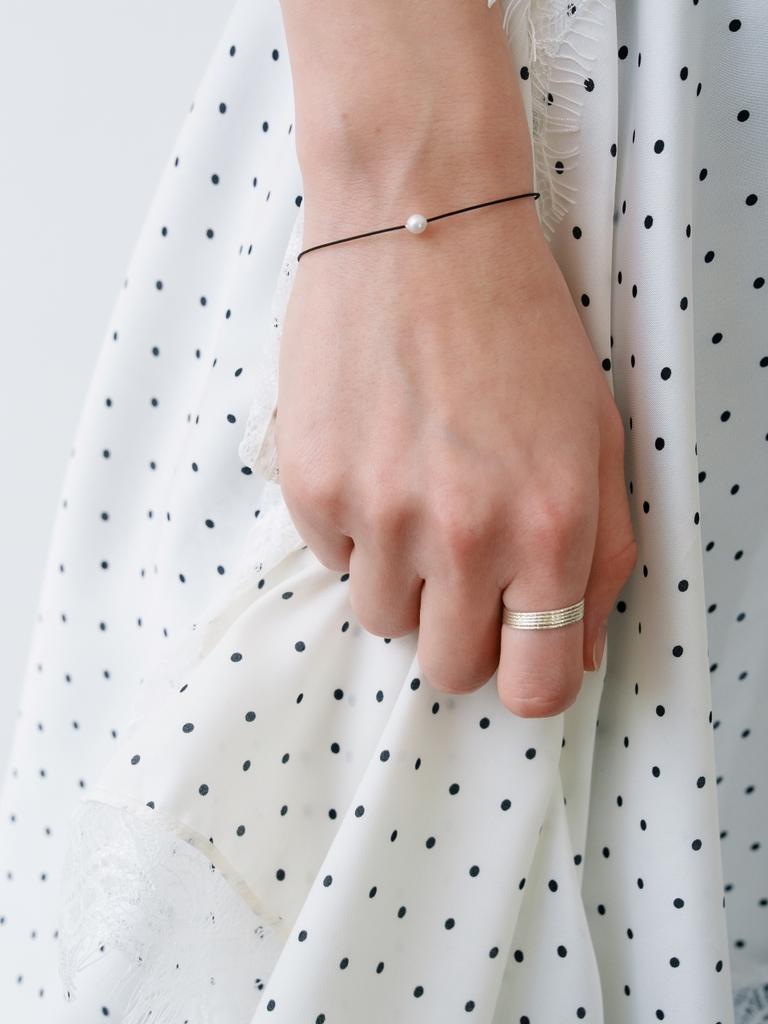 Love Me Monster Tiny Gem Strap Bracelet_2Col (L261Mbc040)