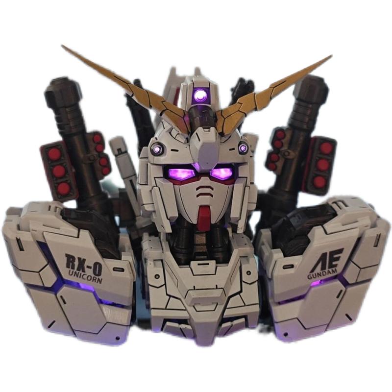 

Rx-0 New Unicorn Triple Key Cap Assault Freedom Gundam Key Mechanical Keyboard Deformable Transparent Mech First Machine