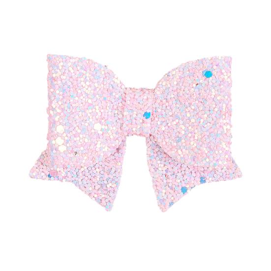 Hairpin Three-Dimensional Swallowtail Butterfly Wing Shape Hair Clip with Glitter Sparkling Sequins Kids Ponytails Braids Party Hair Accessories