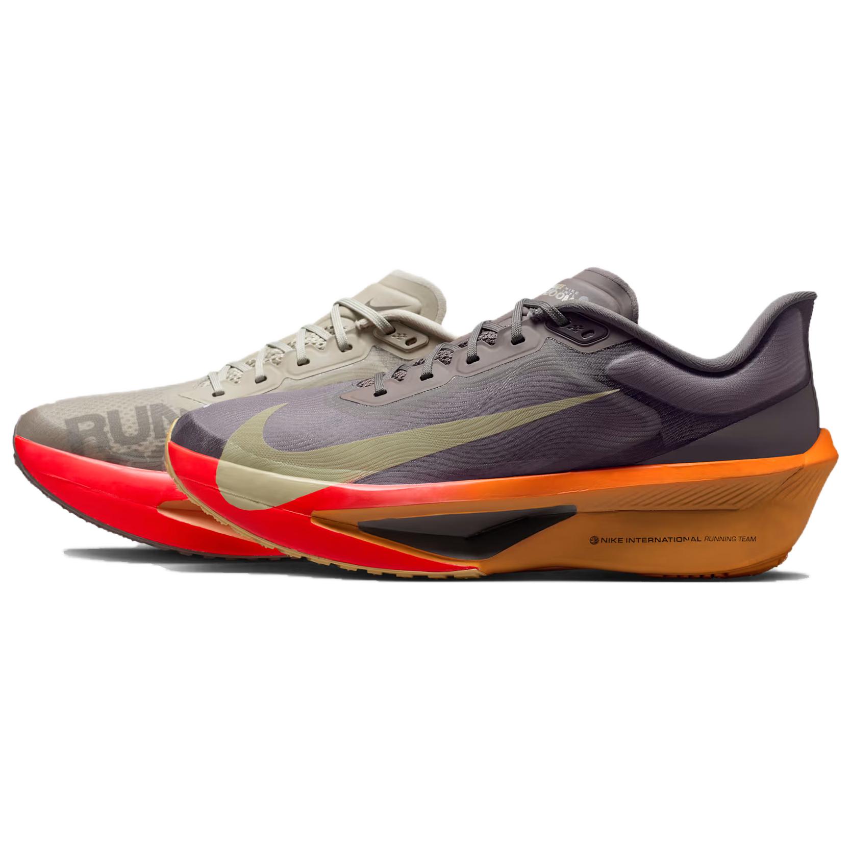 

Nike Zoom Fly 6 Удобные Дышащие Поддерживающие Кроссовки для Бега Мужские кроссовки Серо-Коричневые IM6678-228 42