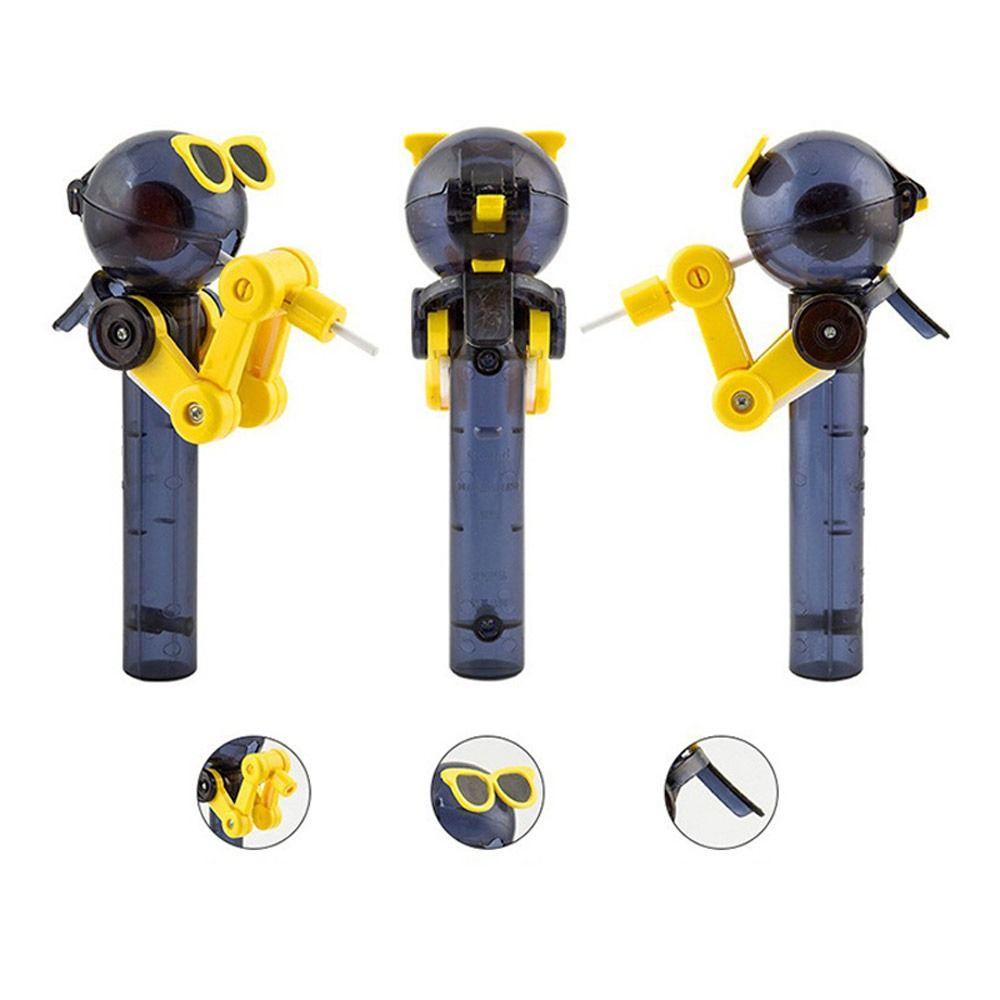Novelty Candy Dustproof Storage Robot Shape Lollipop Holder Gifts Lollipop Candy Storage  Children