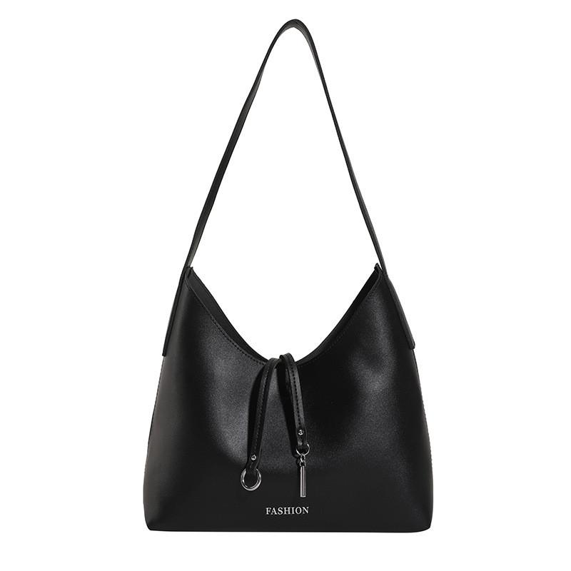 Ielgy Textured Underarm Bag Fashion Retro One-Shoulder All-Match Portable Child-Mother Bag Trendy