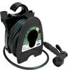 TRADE ONE Hose with for Car and Pools Easy-to-Reel Reel, 10m, Lightweight, Durable, Head, Wall-Mountable, Watering, Washing, Gardens, Balconies,