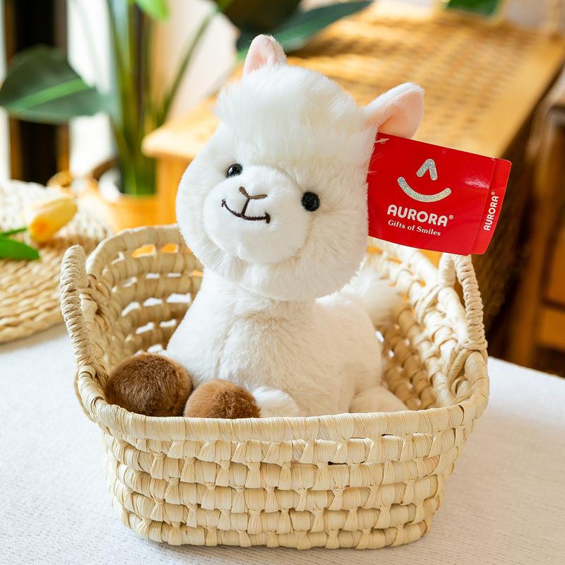 Super Cute Alpaca Doll Creative Home Ornament Doll Soothing Pillow Children's Holiday Gift Grab Machine
