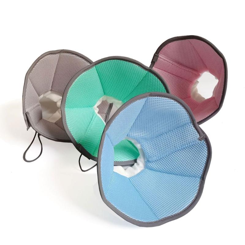 Gentle and Effective Dogs Cats Cone Collar Protects from Injuries / Surgeries