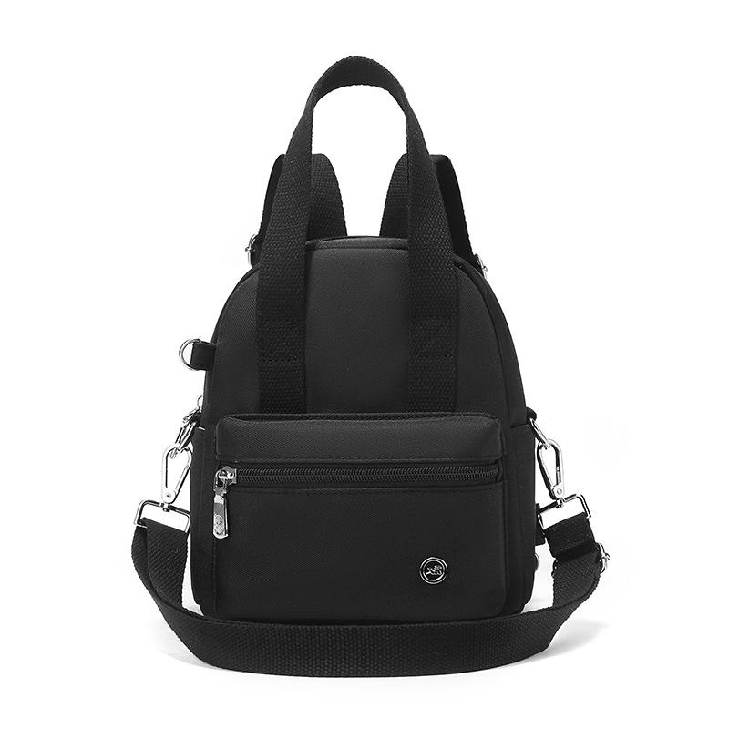 Schoolbag New Backpack Fashion Lightweight Versatile Women's Nylon Cloth Portable Travel School Bag Large Capacity Backpack Oxford Cloth
