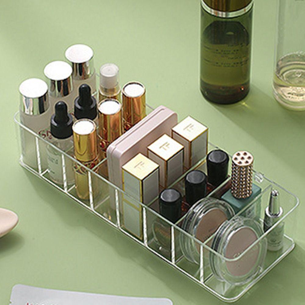 Portable Compartment Storage Box Plastic Sticky Note Sorting Box  Charging Line