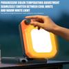 Hand Crank LED Camping Lantern Rechargeable Tent Light Mini Flashlight Camping Lamp for Outdoor Emergency Lamp