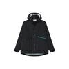Jackets Men's Black Hooded Moderate Straight Fit F51M239708F-BK
