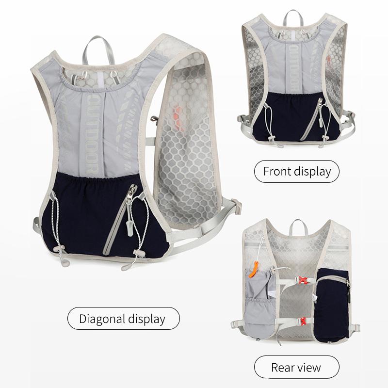 Running Hydration Vest Reflective Cycling Backpack Bicycle Bags Outdoor Sport Climbing Hiking Road Bike Hydration Backpack