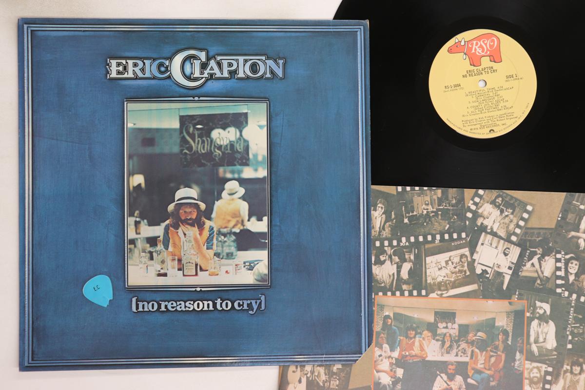 

LP Record ERIC CLAPTON - No Reason To Cry (- Embossed Sleeve RS13004 RSO 1976 US Rock Used