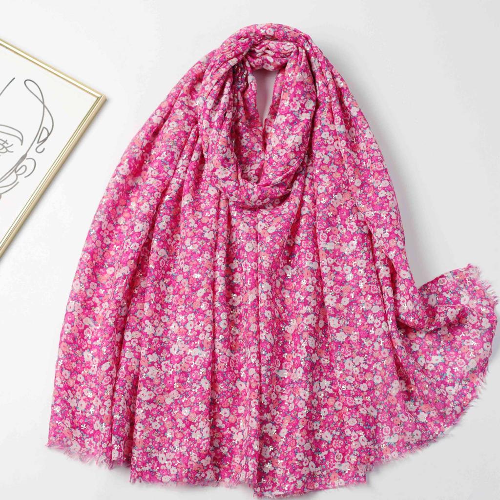 2024 Primavera e Outono Inverno Novo Algodão e Cânhamo Longo Fino Cachecol Viagem Versátil Protetor Solar Xale Quente Para Mulheres