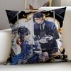 B-Black B-Butler Japanese Anime Cushion Cover Polyester Sofa Cushions Decorative Throw Pillows Home Decoration Pillowcover