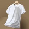 Short-sleeved T-shirt For Men, Loose Sports Top, Versatile Thin Half-sleeve Quick-drying Ice Silk T-shirt For Men