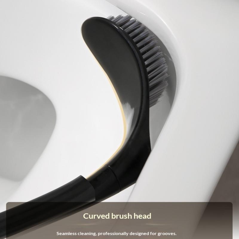 Cute Toilet Brush With Long Handle Swan Shape Toilet Holders Bathroom Accessories Plastic Toilet Plunger Household Cleaning Tool