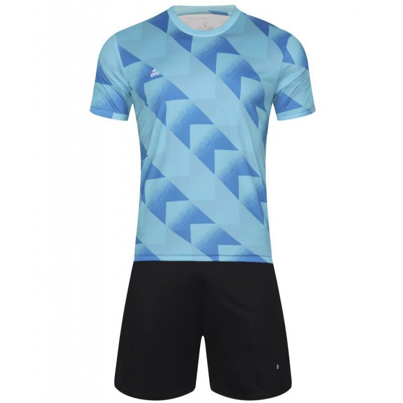Adult Soccer Jersey Set Short Sleeve Team Uniform Custom Print Number Name Sportswear