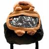 Capybara School Backpack 3D Mascot Lightweight Roomy School Travel Bag