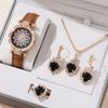 Women'S Water Drop Bracelet Watch European And American Fashion Lotus Watch