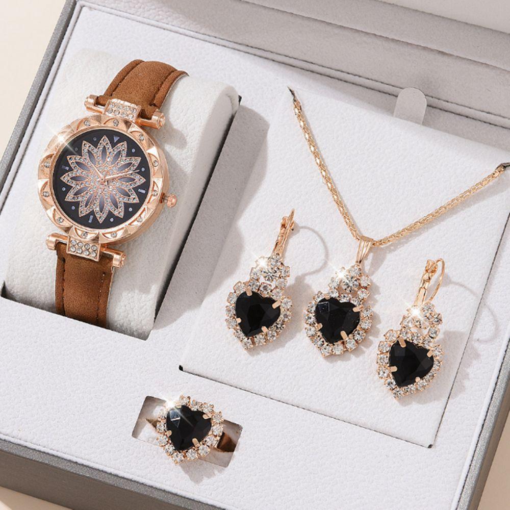 Women'S Water Drop Bracelet Watch European And American Fashion Lotus Watch