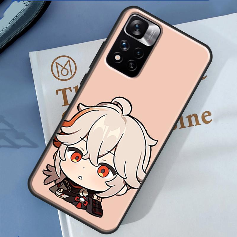 Genshin Impact Kaedehara Kazuha Case For Xiaomi Redmi Note 13 12 11 9 10 14 Pro 9S 10S 11S 12S Redmi 14C 10C 12C 13C Cover
