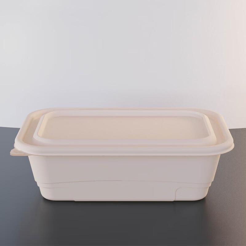 Eco-Friendly Corn Starch Disposable Takeaway Meal Box