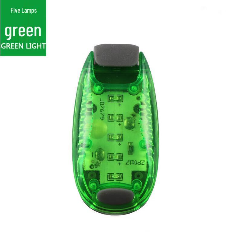 Lishi Mini LED Bicycle Taillight & Clip Light 6x3x3 cm