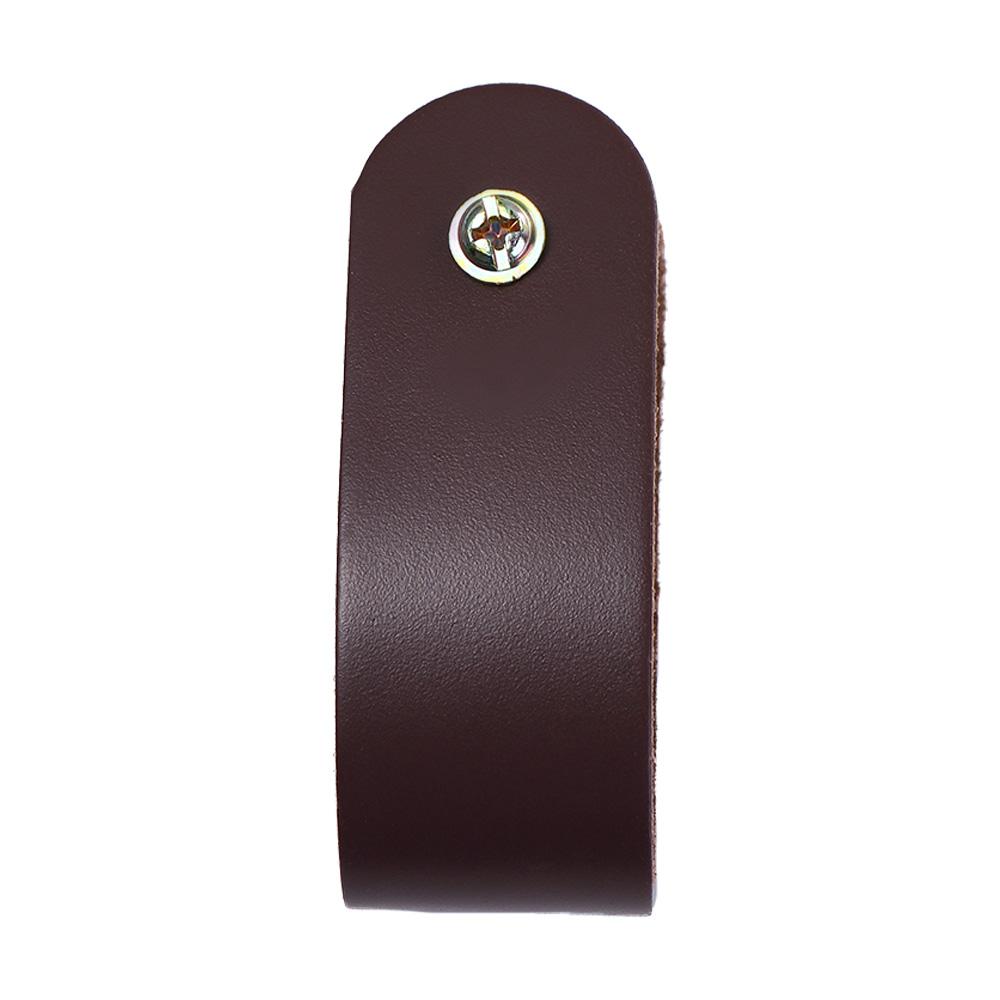 Soft Kitchen Wardrobe Cabinet Leather Handle Drawer Handle Door Pulls Furniture Knobs