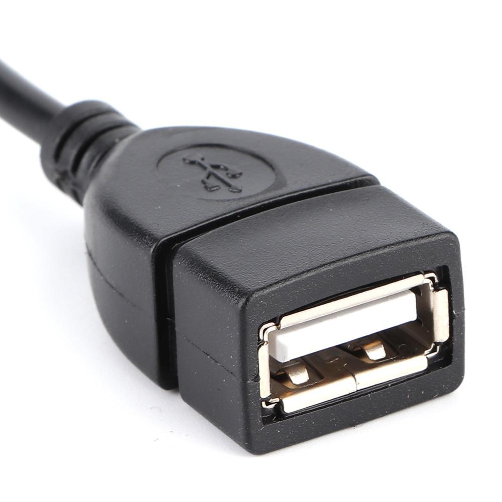 5V 2A Ausgang OBD2 Ladekabel 16-Pin Stecker OBD2 zu USB Adapter Auto-Ladegerät