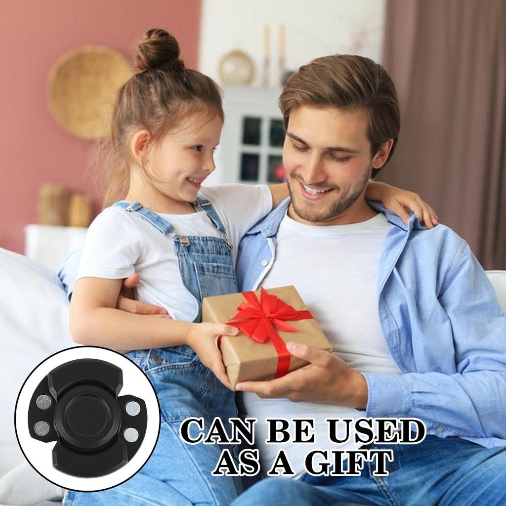 Magnetic Slider Fidget Spinner EDC Multiple Play Adult Anti-Stress Toy Hand Spinner for ADHD Anxiety Autism Stress Relief