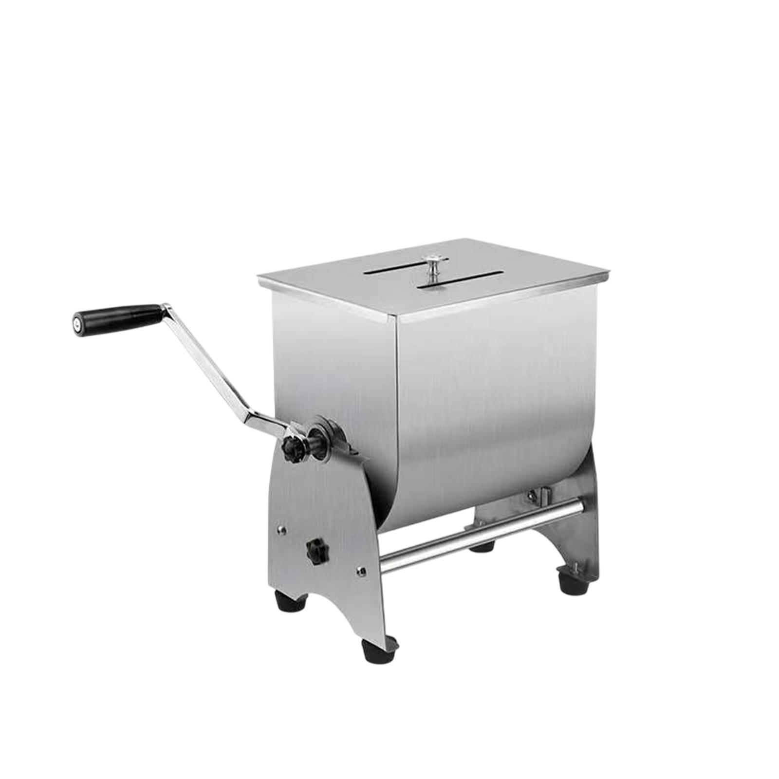 

Мясорубка 10 л Оборудование для переработки мяса Мясорубка Машина для смешивания колбас Многоцелевой для домашнего коммерческого использования Кухня Рыба