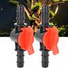 2pcs Fish Tank Water Flowing Regulator Valve Water Flowing Controller Tube Pipe Connector