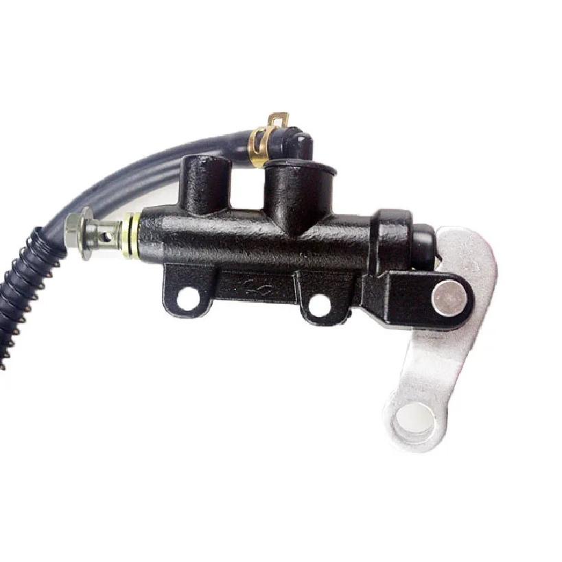 Motorcycle Hub Brake Modified Hydraulic Rear Disc Brake Disc Kit for Honda Yamaha Upper Lower Pump Calipers Overall Installation
