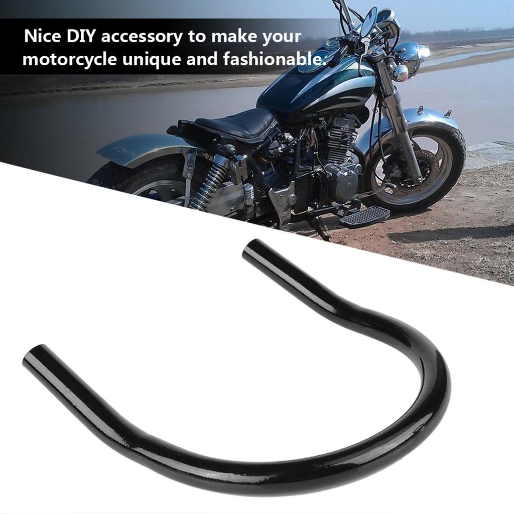 210MM Motorcycle Rear Seat Frame Loop Hoop Bracket DIY Accessory Curved