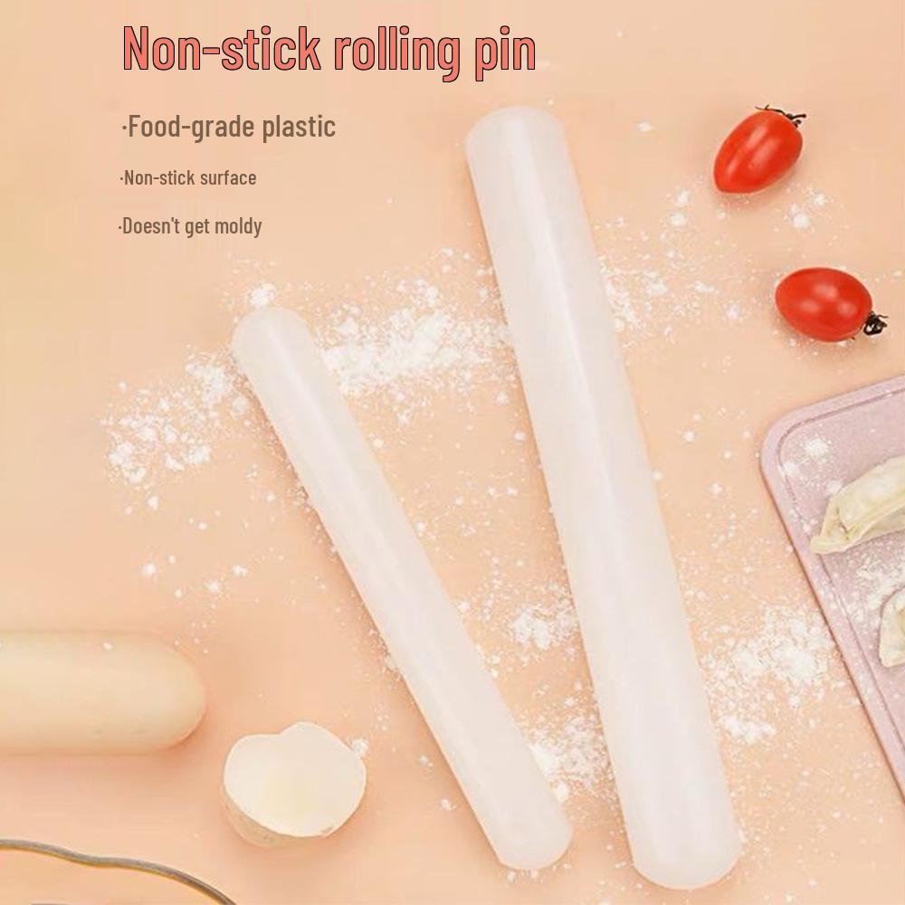 Food-Grade Non-Stick Rolling Pin for Fondant, Dumplings & Noodles - Available in Large & Small Sizes