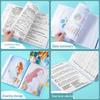 A4 Transparent Insert Folder: Data, Test Paper, Sheet Music, and Storage Book for Students.