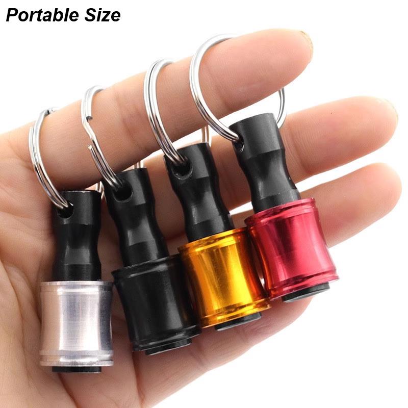 Breloc Suport Bit Șurubelniță cu Carabină Coadă Hexagonală 1/4 Bară Extensie cu Eliberare Rapidă Adaptor Șurub Accesoriu Instrument Mic