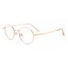 Full Rim Oval Rose Gold Smartbuy Collection Heap M299 Fashion Unisex Eyeglasses