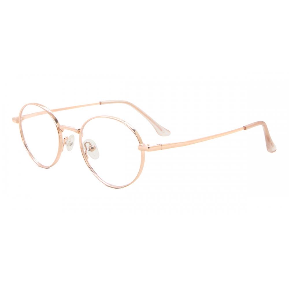 Full Rim Oval Rose Gold Smartbuy Collection Heap M299 Fashion Unisex Eyeglasses